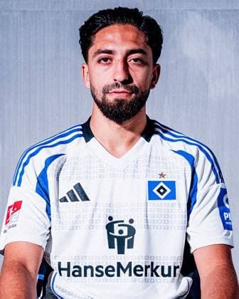 Immanuel Pherai Hamburger SV portrait appointment season 2024 2025, Men, 2 BL, HSV, Hamburg,