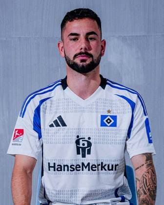 Marco Richter Hamburger SV portrait appointment season 2024 2025, Men, 2 BL, HSV, Hamburg,