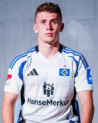 Anssi Suhonen Hamburger SV portrait appointment season 2024 2025, Men, 2 BL, HSV, Hamburg,