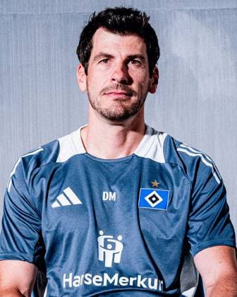 Athletic trainer Daniel Müssig Hamburger SV portrait appointment season 2024 2025, men, 2 BL, HSV, Hamburg,