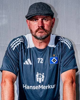 Head coach Steffen Baumgart Hamburger SV portrait appointment season 2024 2025, men, 2 BL, HSV, Hamburg,