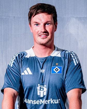 Co coach Merlin Polzin Hamburger SV portrait appointment season 2024 2025, men, 2 BL, HSV, Hamburg,