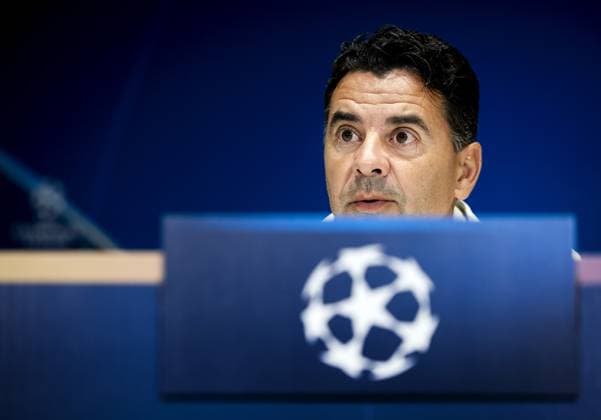 Football, CL, FC Girona, Press conference