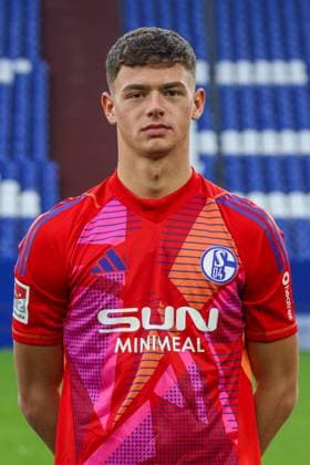 04 11 2024, Football, Season 2024 2025, 2 Bundesliga, Porträttermin FC Schalke 04, Luca Podlech FC Schalke 04 Gelsenkirchen Veltins Arena NRW Germany xRHR FOTOx Copyright: RHR-FOTOx RHR-FOTO