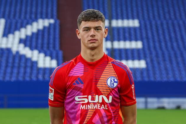 04 11 2024, Football, Season 2024 2025, 2 Bundesliga, Porträttermin FC Schalke 04, Luca Podlech FC Schalke 04 Gelsenkirchen Veltins Arena NRW Germany xRHR FOTOx Copyright: RHR-FOTOx RHR-FOTO