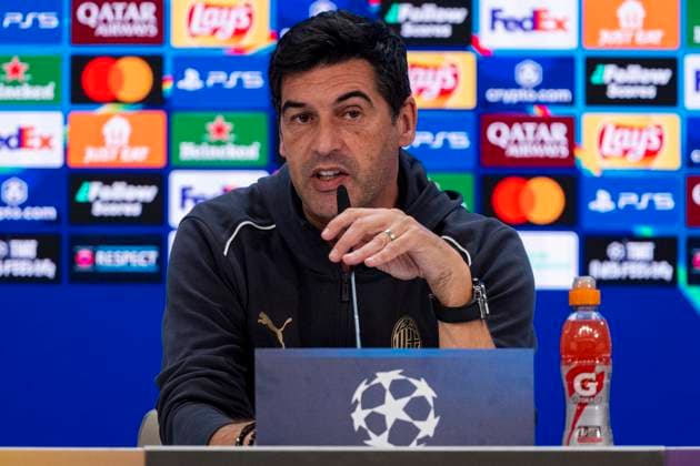 Football, CL, AC Milan, Press conference