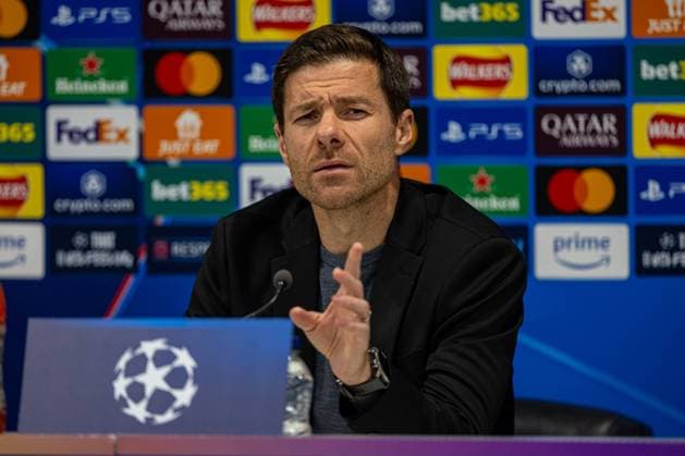 Football, CL, Bayer 04 Leverkusen, Press conference