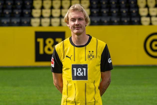 Borussia Dortmund; 1. BL, Porträttermin 2024 2025 Julian Brandt; Borussia Dortmund; 1. BL, Porträttermin 2024 2025 Foto: Borussia Dortmund Hendrik Deckers via Revierfoto Borussia Dortmund; 1. BL, Porträttermin 2024 2025