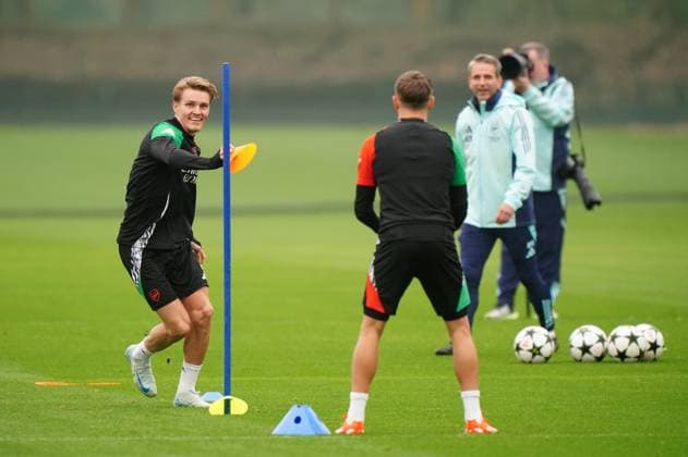 Football, CL, FC Arsenal Training