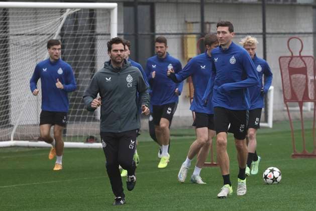 Club Brugge v Aston Villa - UEFA Champions League - Media activities KNOKKE-HEIST, BELGIUM - NOVEMBER 05 : Vanaken Hans midfielder of Club Brugge during a training session prior to the UEFA Champions League phase matchday between Club Brugge and Aston Villa on November 5, 2024 in Knokke-Heist, Belgium, 05 11 2024 Knokke-Heist Belgium  Copyright: xPeterxDexVoechtx