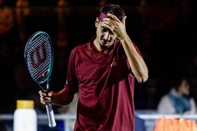 Moselle Open : Lorenzo Sonego PHOTOPQR LE REPUBLICAIN LORRAIN Hugo AZMANI ; Metz ; 05 11 2024 ; Moselle Open : Moselle Open : Lorenzo Sonego Metz Moselle Lorraine France  Copyright: xPHOTOPQR LExREPUBLICAINxLORRAIN xHugoxAZMANIx 20241105RBL9824 20241105RBL9824