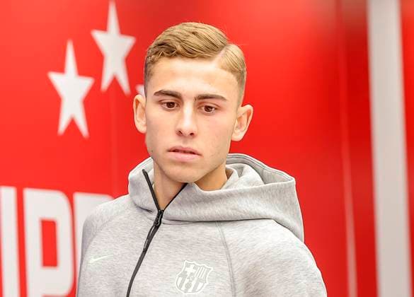 Crvena Zvezda vs Barcelona, UEFA Champions League Fermin Lopez of FC Barcelona, Barca during the press conference, PK, Pressekonferenz of FC Barcelona ahead the match against FK Crvena Zvezda in UEFA Champions League, 5. November 2024. (credit image & photo: Pedja Milosavljevic STARSPORT) Belgrade Serbia Copyright: xPedjaxMilosavljevic STARSPORTx x