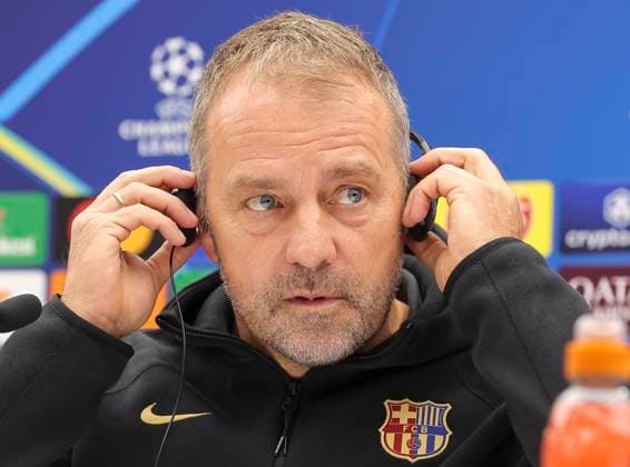 Football, CL, FC Barcelona, Press conference