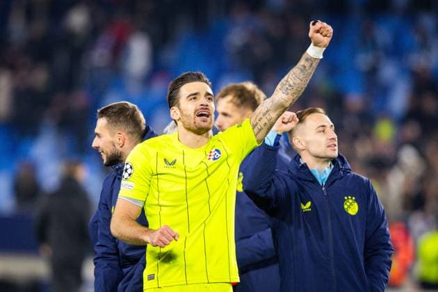 SK SLOVAN BRATISLAVA - GNK DINAMO ZAGREB Sandro Kulenovic of Dinamo during the UEFA Champions League, league stage match between SK Slovan Bratislava and GNK Dinamo Zagreb. Bratislava, Slovakia, November 05, 2024. PUBLICATION NOT IN SLOVAKIA Copyright: xx 080A9133