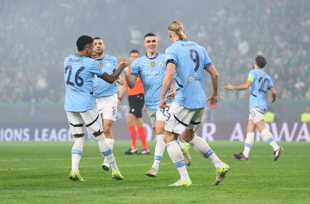Football, CL, Sporting Lisbon - Manchester City
