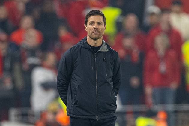 Football - UEFA Champions League - League Phase - Liverpool FC v Bologna FC 1909 LIVERPOOL, ENGLAND - Wednesday, October 2, 2024: Bayer Leverkusen s head coach Xabi Alonso during the UEFA Champions League game between Liverpool FC and Bologna FC 1909 at Anfield. (Photo by David Rawcliffe Propaganda) LIVERPOOL Anfield MERSEYSIDE ENGLAND  Copyright: xDavidxRawcliffex P2024-11-05-Liverpool_Leverkusen-6