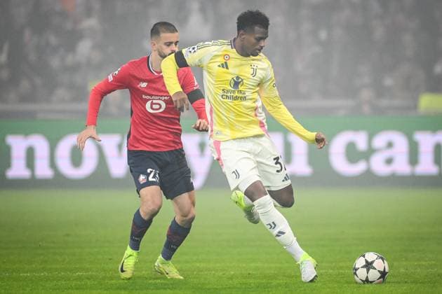 Football, CL, Lille OSC - Juventus Turin