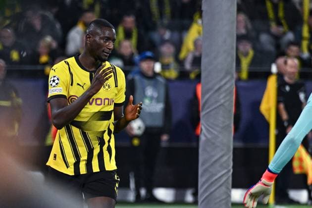 05 11 2024, Football, Champions League, Matchday 4, Season 2024 2025, Borussia Dortmund Sturm Graz, Serhou Guirassy Borussia Dortmund xRHR PHOTO TKx Copyright: RHR-FOTOx RHR-FOTO TK