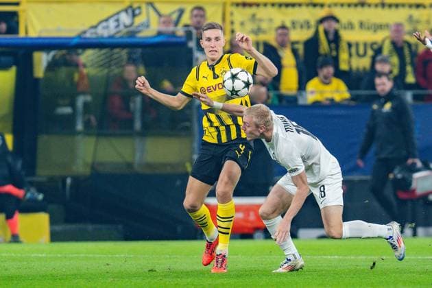 05 11 2024, Borussia Dortmund vs Sturm Graz, UEFA Champions League, Matchday 4 Nico Schlotterbeck Borussia Dortmund, 4 Copyright: xBahhoxKarax