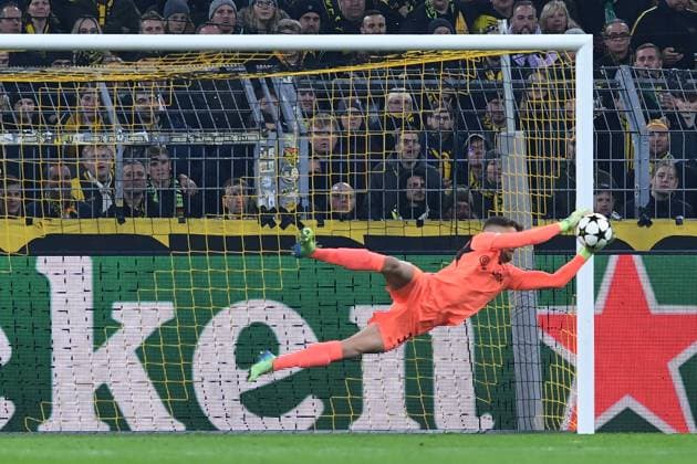 Soccer Champions League Matchday 4 Borussia Dortmund Sturm Graz on 05 11 2024 at Signal Iduna Park in Dortmund Alexander Meyer Dortmund xRx