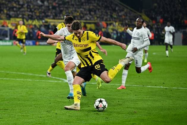 05 11 2024, Football, Champions League, Matchday 4, Season 2024 2025, Borussia Dortmund Sturm Graz, Marcel Sabitzer Borussia Dortmund xRHR PHOTO TKx Copyright: RHR-FOTOx RHR-FOTO TK