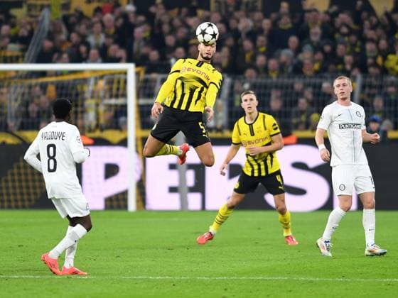 Ramy Bensebaini Borussia Dortmund in action, on the ball, single action during the UEFA Champions League 2024 25 League Phase MD4 match between Borussia Dortmund and SK Sturm Graz, SIGNAL IDUNA PARK on November 05, 2024 in Dortmund, Germany Photo by Ralf Treese DeFodi Images Ramy Bensebaini Borussia Dortmund in action, on the ball, single action during the UEFA Champions League 2024 25 League Phase MD4 match between Borussia Dortmund and SK Sturm Graz at Signal Iduna Park on November 5, 2024 in Dortmund, Germany not used in POL SRB CRO FRA GBR NED ITA USA Defodi 521 BVBGRA20241105 017 Defodi-521 not used in POL SRB CRO FRA GBR NED ITA USA