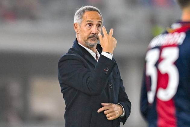 MonacoÃ¢ÂÄÂ™s Head Coach Adi Hutter gestures during Bologna FC vs AS Monaco, UEFA Champions League football match in Bologna, Italy, November 05 2024  Copyright: xAlessioxMarini IPAxSportx xipa-ax xx IPA_51298975 IPA_Agency_IPA51298975