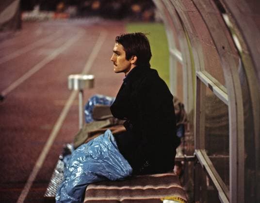 Archivbilder der Woche SPORT KW45 23.10.74 FC Bayern München - 1. FC Magdeburg Deutschland, München, 23.10.1974, Fussball, Europapokal der Landesmeister, Achtelfinale, FC Bayern München - 1. FC Magdeburg (3:2): Hans-Josef Jupp Kapellmann (FC Bayern München). *** 23 10 74 FC Bayern München 1 FC Magdeburg Germany, Munich, 23 10 1974, Football, European Cup, Round of 16, FC Bayern München 1 FC Magdeburg 3 2 Hans Josef Jupp Kapellmann FC Bayern München