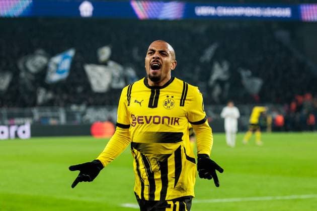 UEFA Champions League Borussia Dortmund SK Sturm Graz 05 11 2024 Donyell Malen Borussia Dortmund, 21 UEFA Champions League Borussia Dortmund SK Sturm Graz, Dortmund, SIGNAL IDUNA PARK Copyright: xBEAUTIFULxSPORTS Wunderlx