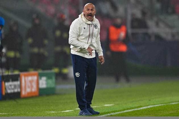 CALCIO - UEFA Champions League - Bologna FC vs AS Monaco Bologna s Head Coach Vincenzo Italiano portrait during Bologna FC vs AS Monaco, UEFA Champions League football match in Bologna, Italy, November 05 2024 Bologna Italy  Copyright: xIPAxSport ABACAx