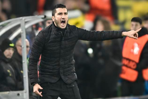 Nuri Sahin Dortmund coach dissatisfied disappointed dejected frustrated, gestures gesticulated 05 11 2024 Football, Champions League, Borussia Dortmund vs Sturm Graz, Signal Iduna Park, Dortmund, NRW Germany Copyright: xpepphotox xHorstxMauelshagenx pep00321, pep_20241105_hm_1446