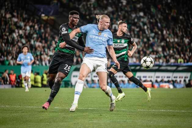 RECORD DATE NOT STATED Sporting cp x mancherter city fc Lisbon Brazil Copyright: xIsidroxGomesx