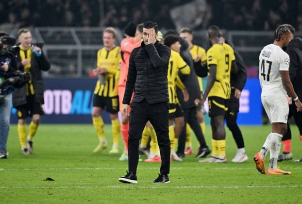 Coach Nuri Sahin Borussia Dortmund after the match 05 11 2024, Football UEFA Champions League 2024 25, Matchday 4 Borussia Dortmund SK Sturm Graz 1 0 Dortmund Signal Iduna Park Nordrhein Westfalen Germany Team2