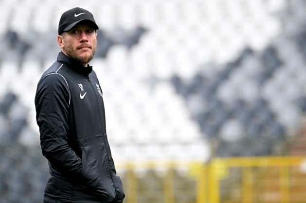 Media activities Royale Union Saint-Gilloise - UEFA Europa League BRUSSEL, BELGIUM - NOVEMBER 06 : Pocognoli Sebastien head coach of Royale Union Saint-Gilloise pictured during a training session prior the UEFA Europa League phase match between Royale Union Saint-Gilloise and AS Roma on November 6, 2024 in Brussel, Belgium, 06 11 2024 Brussel Belgium  Copyright: xPeterxDexVoechtx