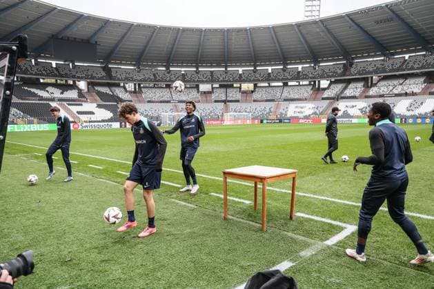 Football, EL, Union Saint-Gilloise Training