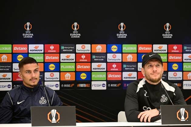 Football, EL, Union Saint-Gilloise, Press conference
