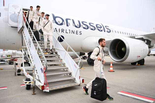 KF RFS v RSC Anderlecht - UEFA Europa League Media Activities 06 11 2024 RIGA DAUGAVA, LATVIA - NOVEMBER 06 : Rits Mats midfielder of RSC Anderlecht pictured during arrival at the Riga airport prior to the UEFA Europa League phase matchday 4 between KF RFS and RSC Anderlecht on November 6, 2024 in Riga Daugava, Latvia, 06 11 2024 Riga Daugava Latvia  Copyright: xVincentxKalutx