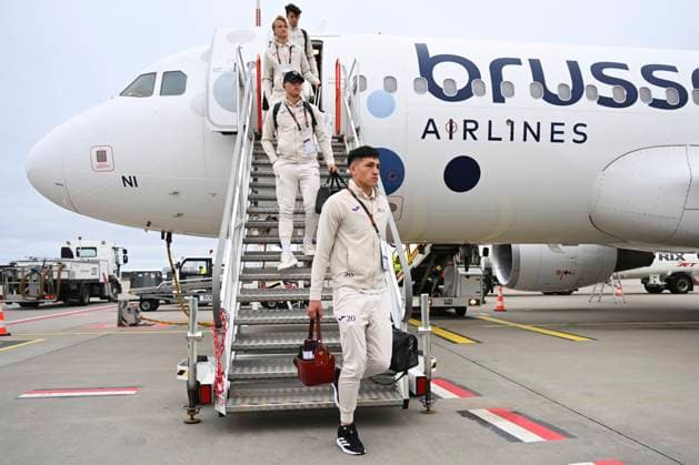 Football, EL, RSC Anderlecht arrive in Riga