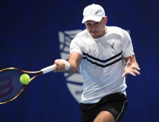 DUSAN LAJOVIC vs FABIAN MAROZSAN DUSAN LAJOVIC, tennis player of Serbia, at Belgrade Open ATP, Tennis Herren match, ageinst FABIAN MAROZSAN of Hungary, at Belgrade arena. Belgrade, 06.11.2024. foto: Nebojsa Parausic MN Press TENNIS, BELGRADE OPEN, ATP Belgrade Belgrade Arena Serbia Copyright: xNebojsaxParausicx xMNxPressx