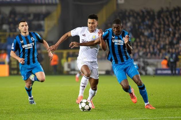 Football, CL, FC Bruges - Aston Villa