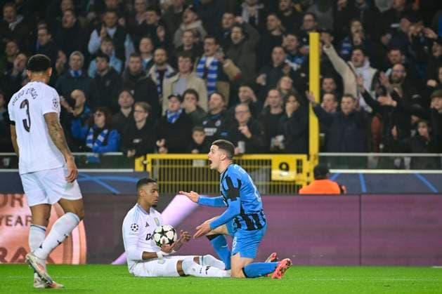 Club Brugge v Aston Villa - UEFA Champions League BRUGGE, BELGIUM - NOVEMBER 06 : Tzolis Christos forward of Club Brugge during the UEFA Champions League phase matchday 4 between Club Brugge and Aston Villa on November 6, 2024 in Brugge, Belgium, 06 11 2024 Brugge Belgium  Copyright: xPeterxDexVoechtx