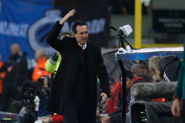 Club Brugge v Aston Villa - UEFA Champions League BRUGGE, BELGIUM - NOVEMBER 06 : Unai Emery Head Coach of Aston Villa during the UEFA Champions League phase matchday 4 between Club Brugge and Aston Villa on November 6, 2024 in Brugge, Belgium, 06 11 2024 Brugge Belgium  Copyright: xJanxDexMeuleneirx