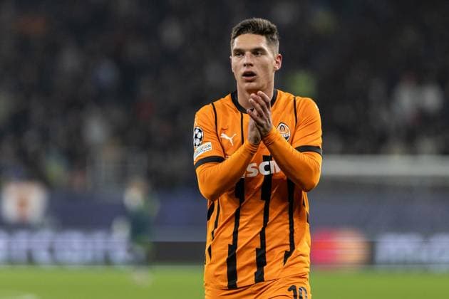 UEFA Champions League FC Shakhtar Donetsk BSC Young Boys 06 11 2024 Georgy Sudakov FC Shakhtar Donetsk, 10 UEFA Champions League FC Shakhtar Donetsk BSC Young Boys Arena AufSchalke, Gelsenkirchen 06 11 2024 Copyright: xBEAUTIFULxSPORTS Buriakovx