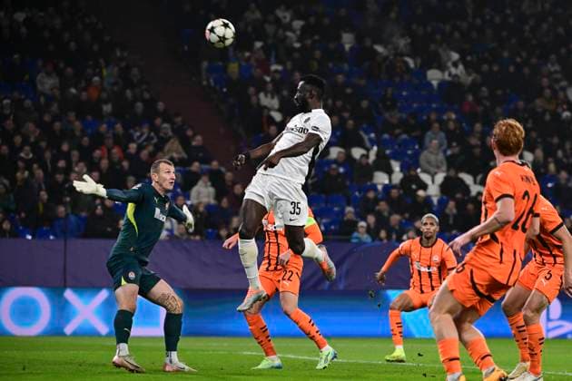 Silvere Ganvoula Bern , Shakhtar Donetsk vs Young Boys Bern Soccer, Champions League, Matchday 4, 06 11 2024 Gelsenkirchen North Rhine-Westphalia Germany Copyright: xkolbert-press MarcxNiemeyerx