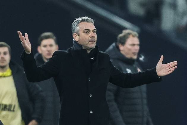 Sport, Football, UEFA Champions League Season 2024 2025 League Phase 4 Matchday FC Shakhtar Donetsk BSC Young Boys 06 11 2024, Arena AufSchalke Marino Pusic f Head Coach, FC Shakhtar Gelsenkirchen Arena AufSchalke VELTINS Arena Nordrhein Westfahlen Germany