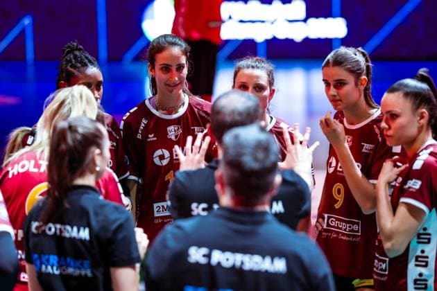 CEV Challenge Cup SC Potsdam ZOK UB 06 11 2024 CEV Challenge Cup SC Potsdam ZOK UB Copyright: xBEAUTIFULxSPORTS NicolxMarschallx