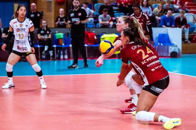 CEV Challenge Cup SC Potsdam ZOK UB 06 11 2024 CEV Challenge Cup SC Potsdam ZOK UB Copyright: xBEAUTIFULxSPORTS NicolxMarschallx