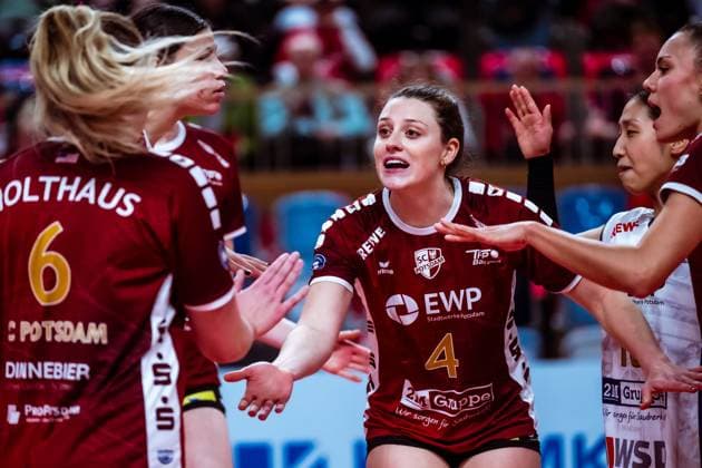 CEV Challenge Cup SC Potsdam ZOK UB 06 11 2024 CEV Challenge Cup SC Potsdam ZOK UB Copyright: xBEAUTIFULxSPORTS NicolxMarschallx