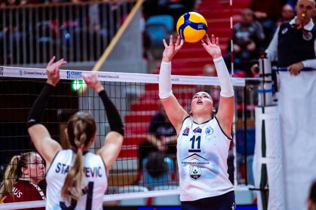 CEV Challenge Cup SC Potsdam ZOK UB 06 11 2024 CEV Challenge Cup SC Potsdam ZOK UB Copyright: xBEAUTIFULxSPORTS NicolxMarschallx