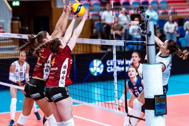 CEV Challenge Cup SC Potsdam ZOK UB 06 11 2024 CEV Challenge Cup SC Potsdam ZOK UB Copyright: xBEAUTIFULxSPORTS NicolxMarschallx